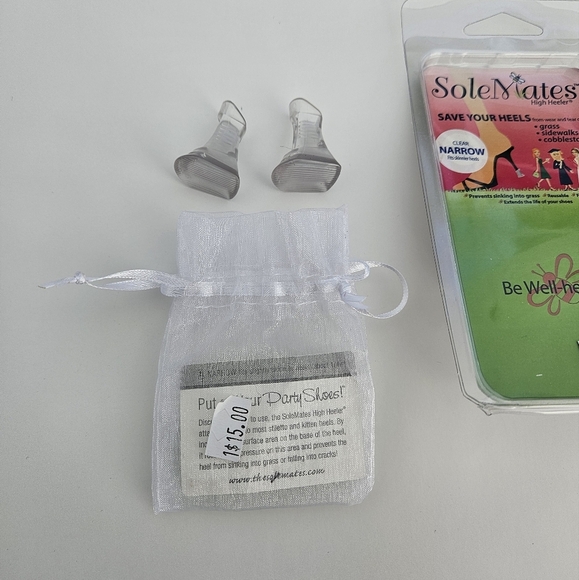 2 Sets of Sole Mates High Heel Savers' NARROW - Picture 4 of 6